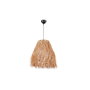 Opviq Lámpara de Araña Fringe con Capucha de Rafia Natural